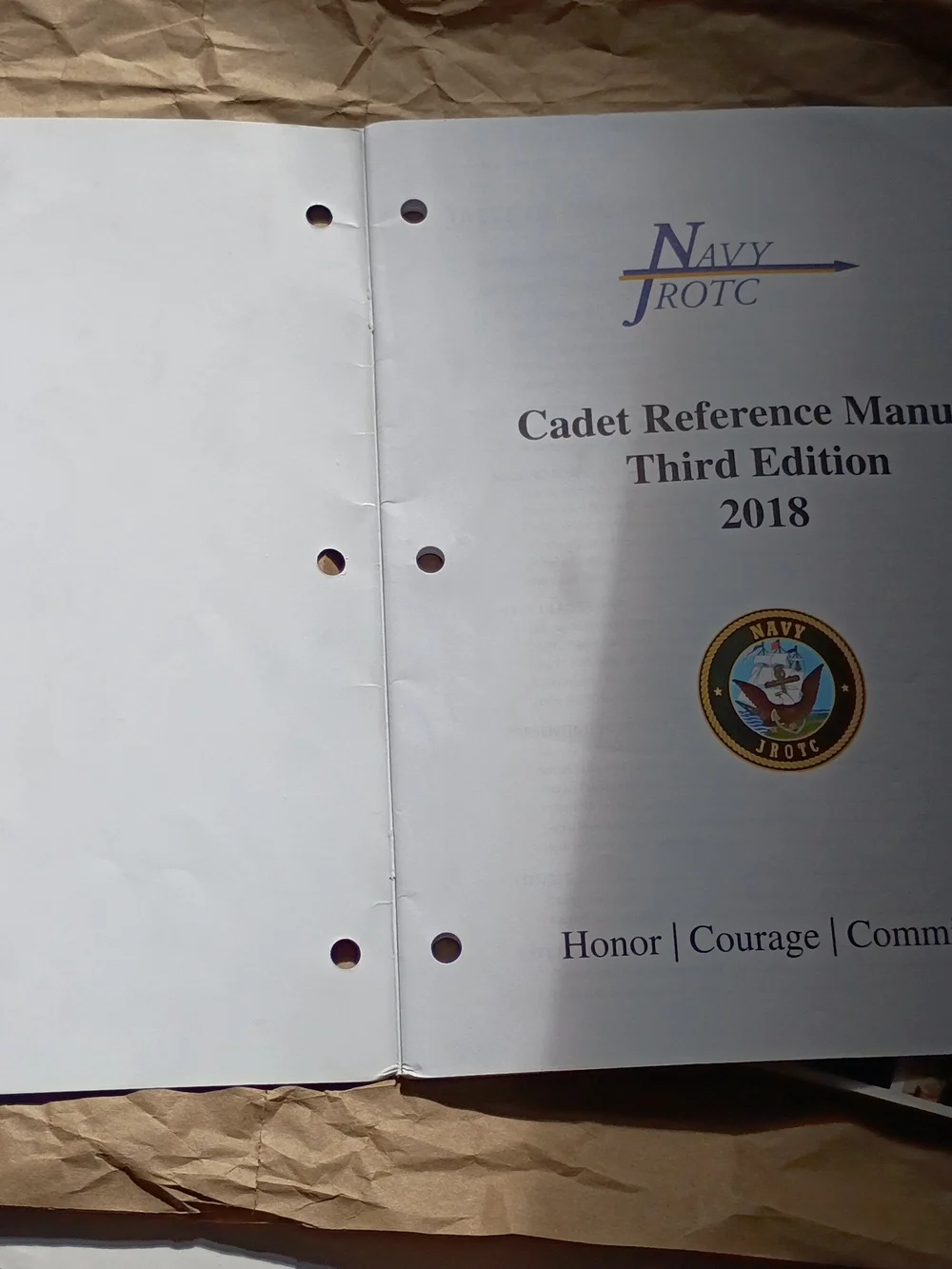 NJROTC Cadet Reference Manuals Books (Set of 2)